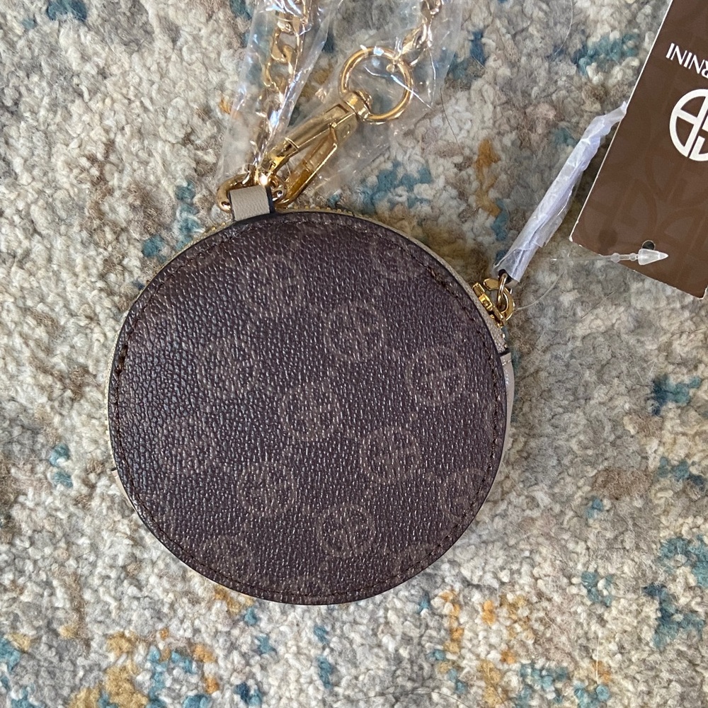 Giani Bernini Brown Penguin Leather Mini Bag - Picture 5 of 8